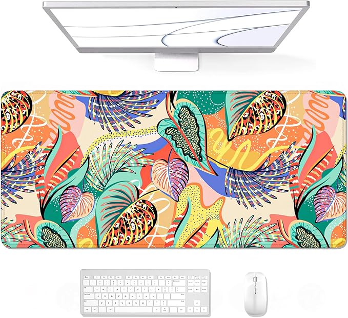 Auhoahsil Desk Mouse Pad, Large Gaming Mousepad, XXL Desk Pad, Extended Long by Auhoahsil