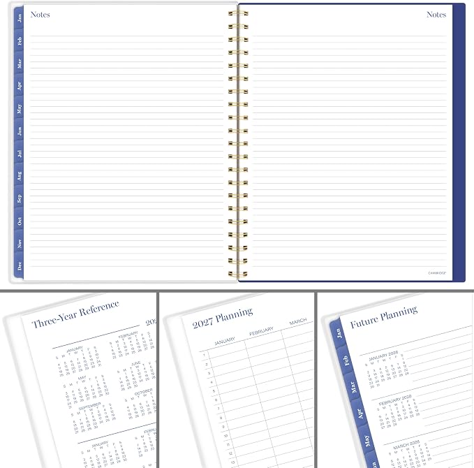 Mead Cambridge 2027 Planner, Weekly & Monthly, 8.5" x 11" - Image 10