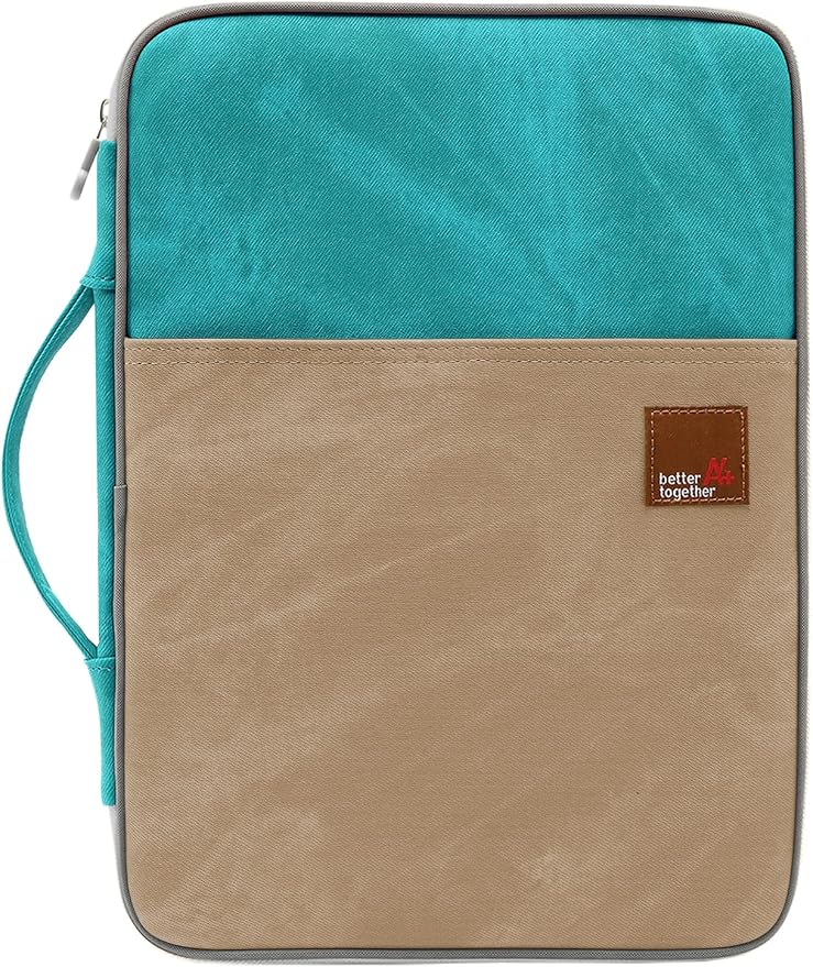 Document A4 Bag Case Waterproof Organizer Portfolio Office Travel Zipper by El-fmly