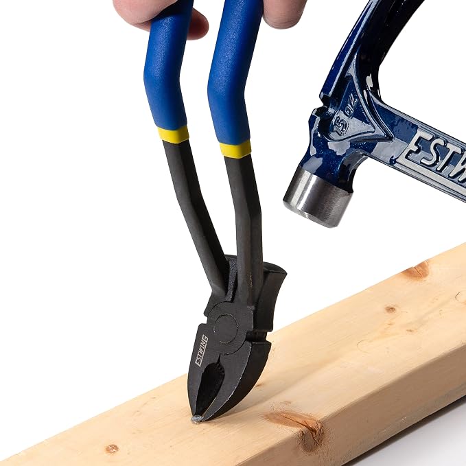 Estwing Heavy Duty Nail Puller Pliers, and Nail Hunter Remover Tool, Offset - Image 5