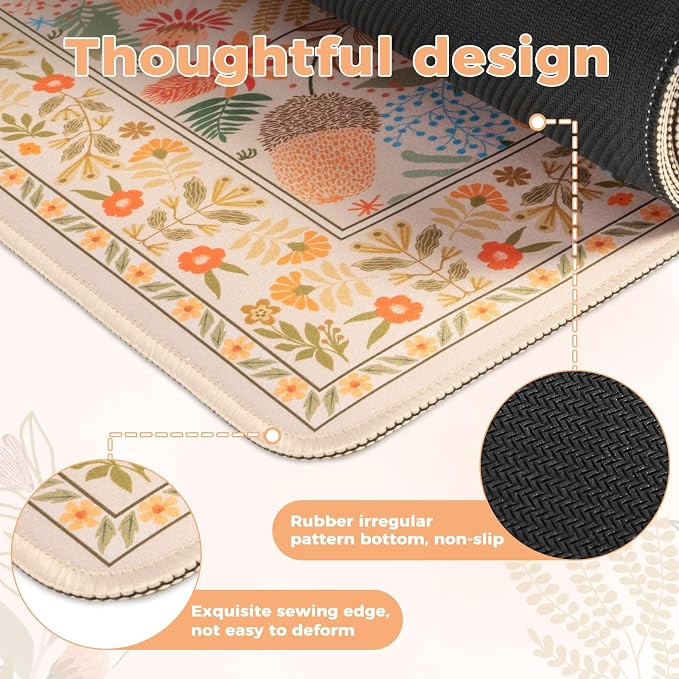 iCasso Desk Mouse Pad Extra Large, Office Desktop Mat - Image 5
