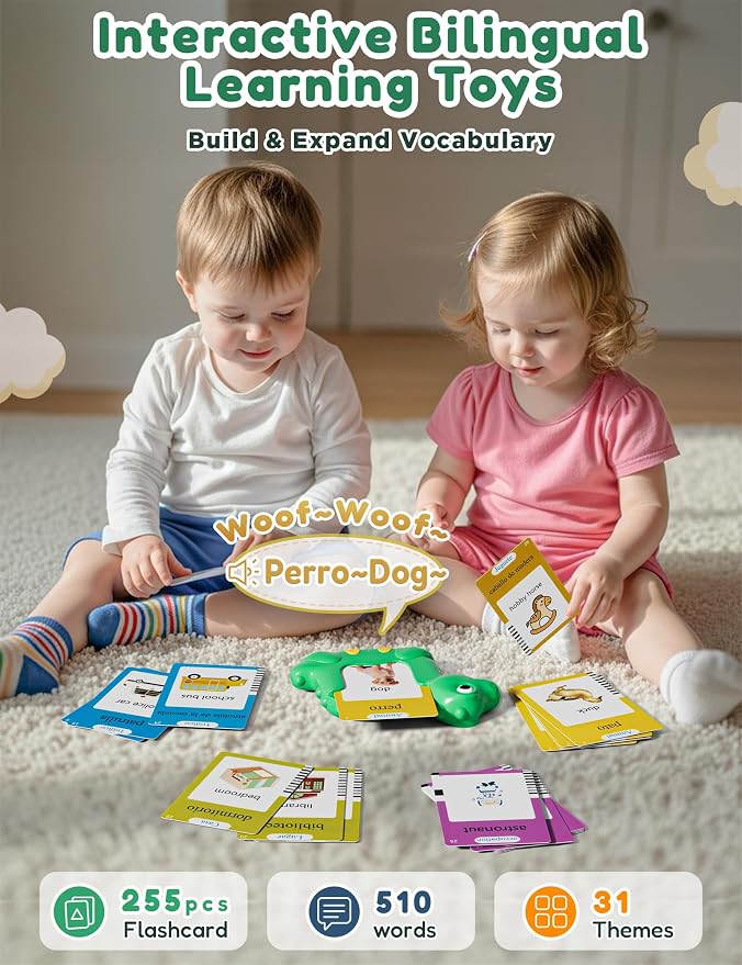 Spanish and English Talking Flash Cards - Image 2