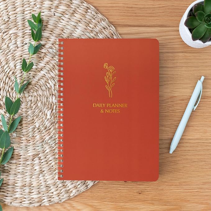 Simple Daily Planner Undated & To Do List Notebook - Image 3