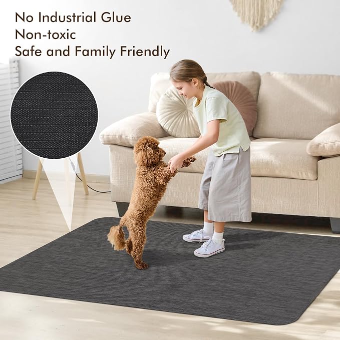 Blvornl Office Chair Mat for Hardwood Floor, 35.4"x 55" Desk Chair Mat for Hard - Image 5