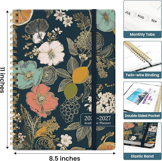 Planner 2026-2027, Academic Year Monthly and Weekly Calendar Planner, Jul 2026 - Image 4