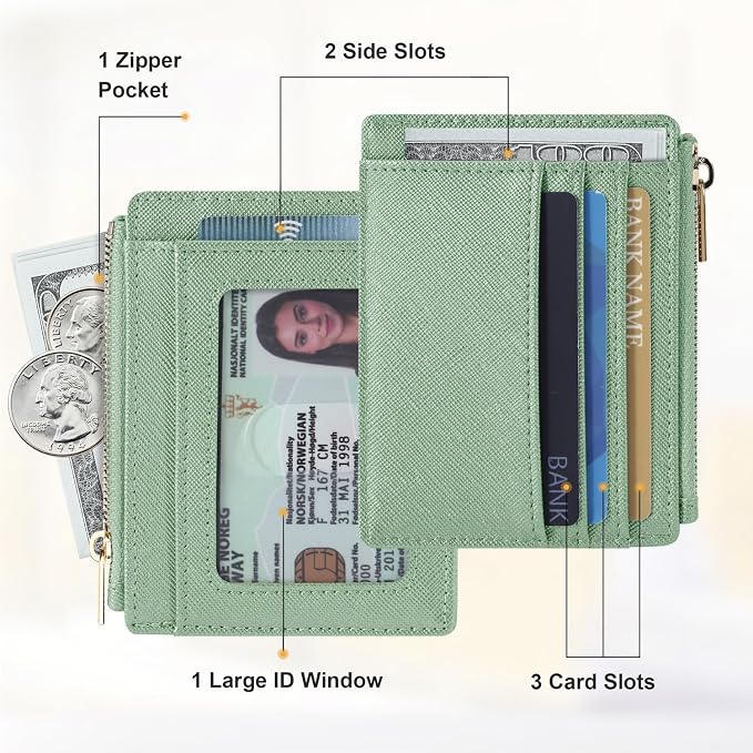 Sodsay Card Case Slim Front Pocket Wallet - Image 2