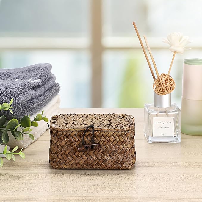 Hipiwe Mini Seagrass Basket Box - Image 8