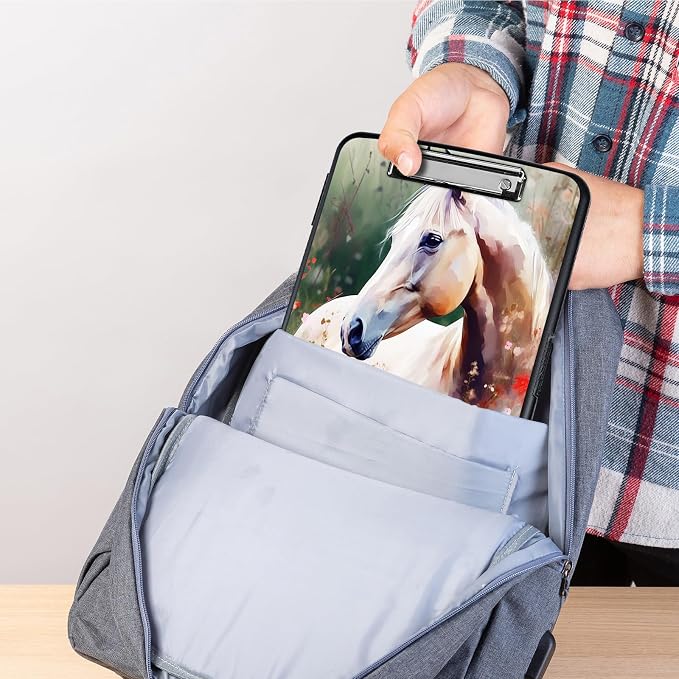 Clipboard with Storage, Heavy Duty Plastic Storage Clipboard with Low Profile - Image 7
