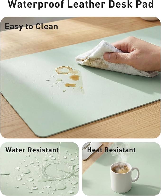 Aothia Faux Leather Desk Mat - Image 7