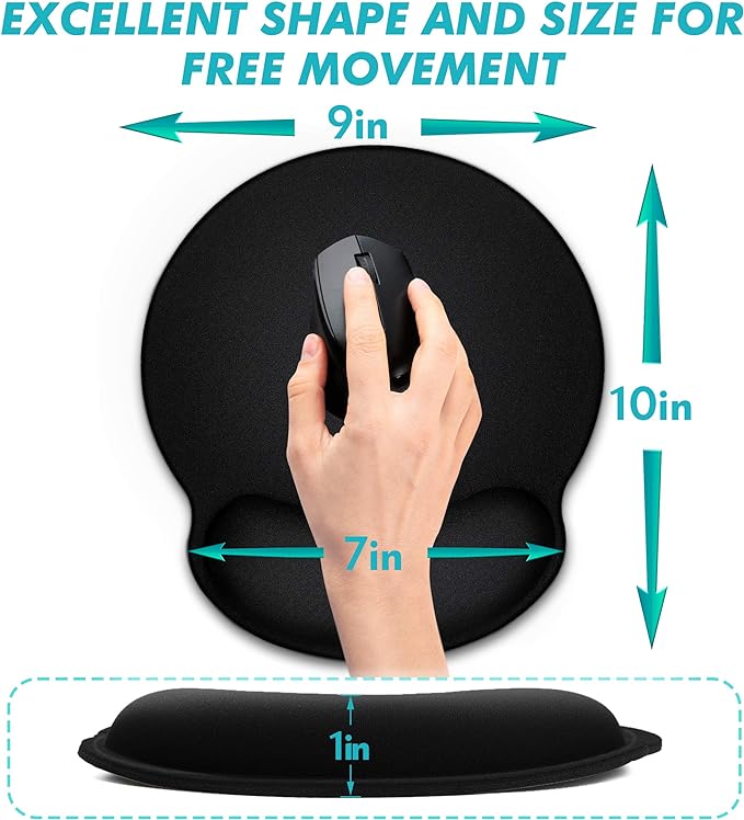 Ergonomic Mouse Pad 3 Pack - Image 3