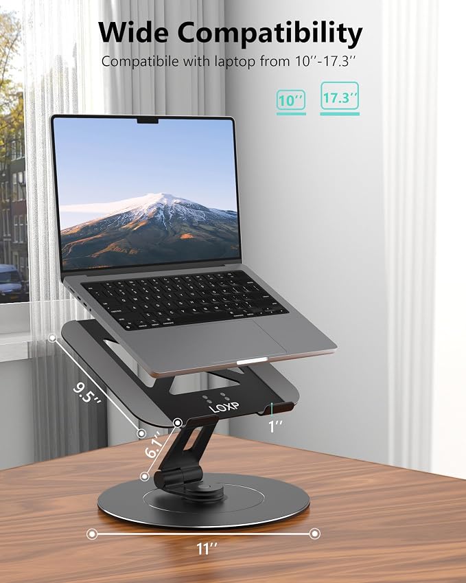 LOXP Ultra-Stable Laptop Stand for Desk - Image 5