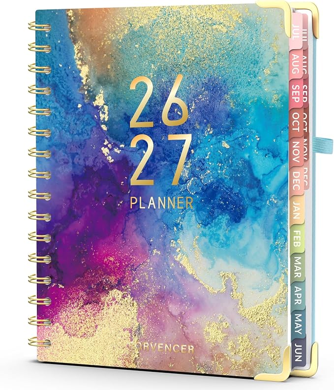 Jul 2026 - Dec 2027 Planner, Forvencer 18 Month Academic Planner 2026-2027 by Forvencer
