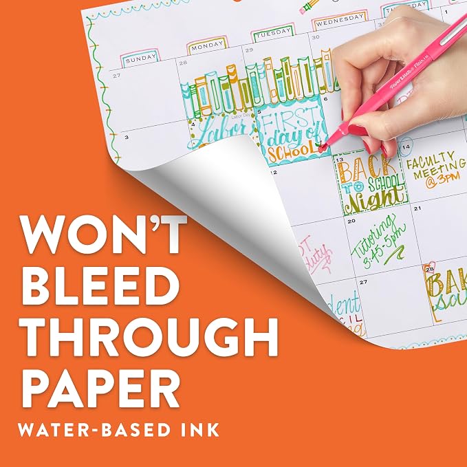 Paper Mate Flair Felt Tip Pens, Medium Point, Journaling, Note-Taking - Image 3