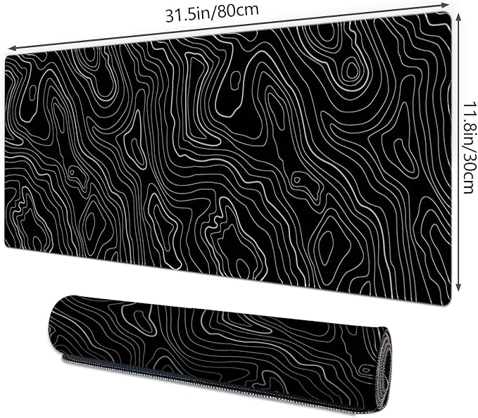 Galdas Mouse Pad For Gaming, XXL XL Large Mouse Mat Long Extended MousePad Desk - Image 2