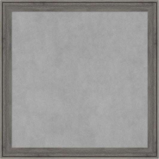 Amanti Art Grey Framed Magnetic Board 23x23 Medium Vision Board by AmantiArt