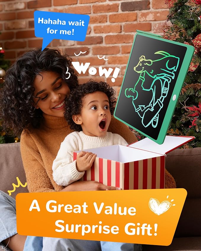 KOKODI LCD Writing Tablet, 16 Inch Colorful Toddler Doodle Board Drawing Tablet - Image 7