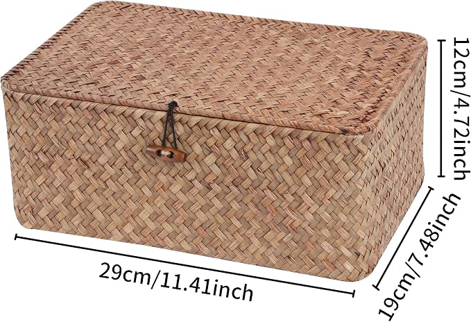 FEIALNDUO Wicker Shelf Baskets - Image 6