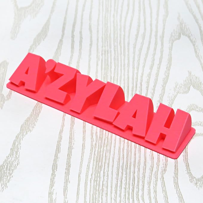 Personalized 3D Printed Nameplate – Custom Desk Name Sign - Image 4