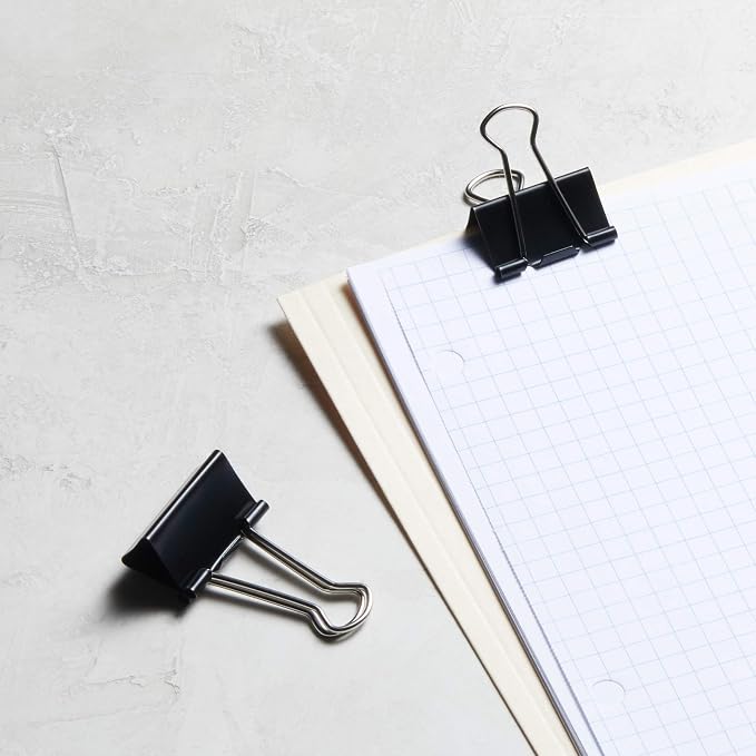 Amazon Basics Sturdy Binder Clips - Image 10