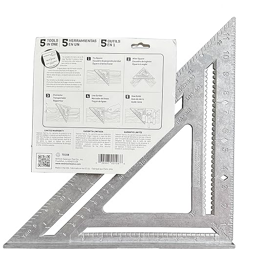 Swanson Tool Co., Inc Swanson T0108 Big 12 Speed Square Layout Tool - Image 4