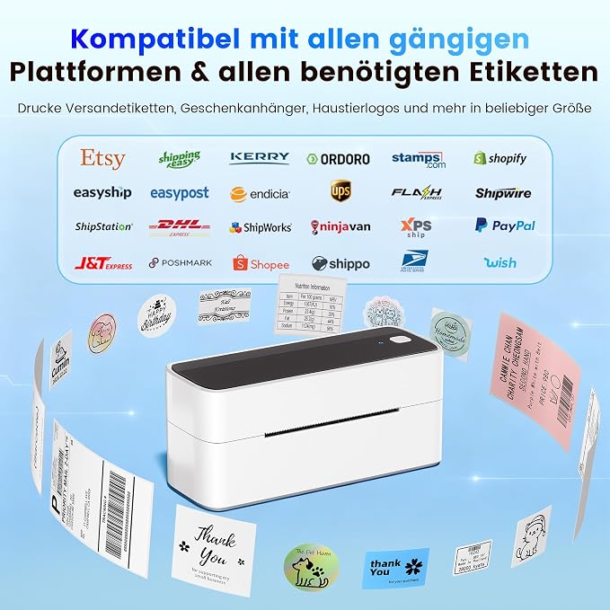 Phomemo High-Speed Shipping Label Printer 220mm/s - Image 8