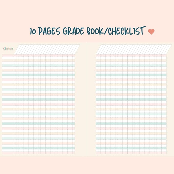 Teacher Planner 2026-2027, Horizontal Lesson Plan Book - Image 5