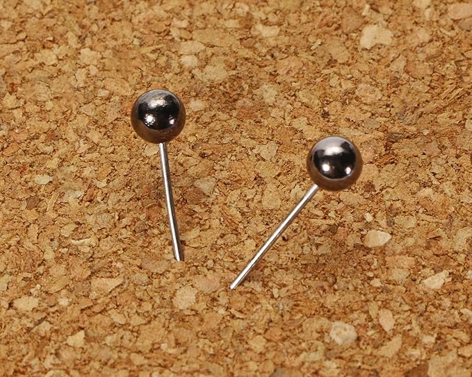 Tupalizy 1/8 Inch Small Round Ball Head Decorative Push Pins Map Thumb Tacks - Image 5