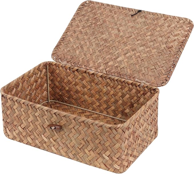 FEIALNDUO Wicker Shelf Baskets by FEILANDUO