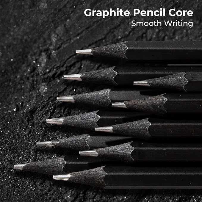 M&G Wood-Cased 2B Pencils, 24 Pack Pre-Sharpened Pencils - Image 5