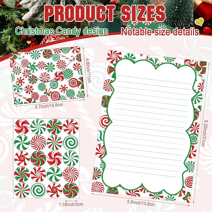 TaoBary 160 Pcs Stationery Paper Set 50 Double Sided Stationery Papers - Image 4