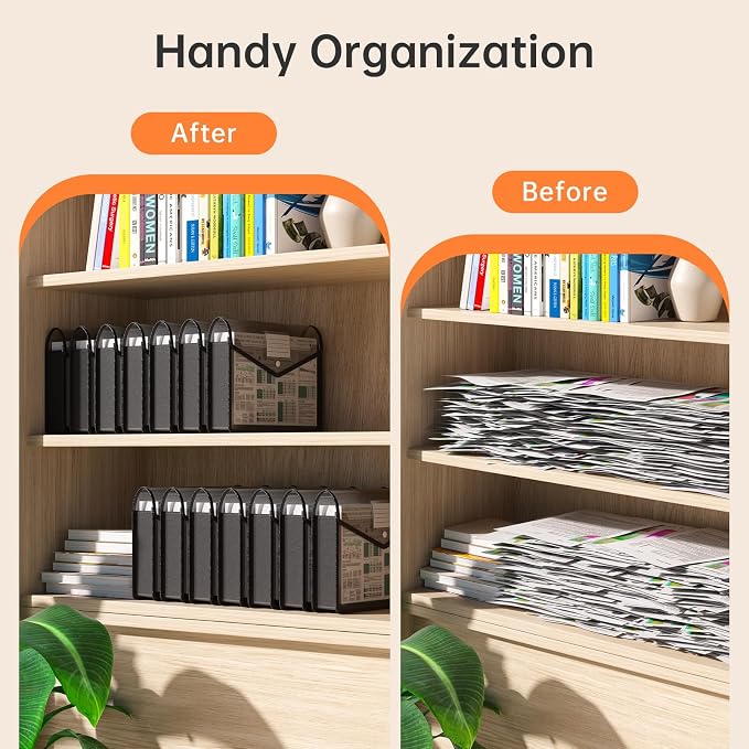 Plastic Expanding File Folder, Transparent envelopes - Image 5
