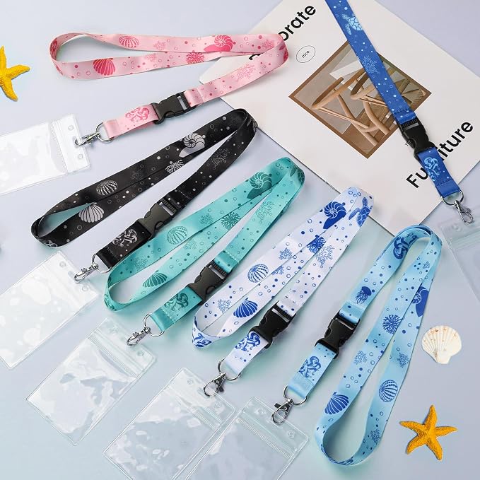 HONSIO 6 Pack Cruise Lanyard for Ship Cards Detachable Lanyards - Image 7