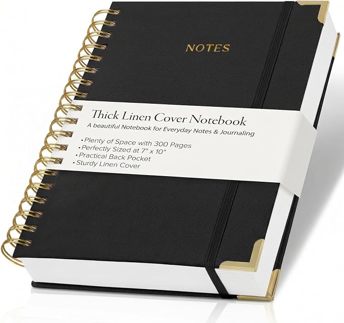 Aesthetic Thick Spiral Notebook Journal - Image 9