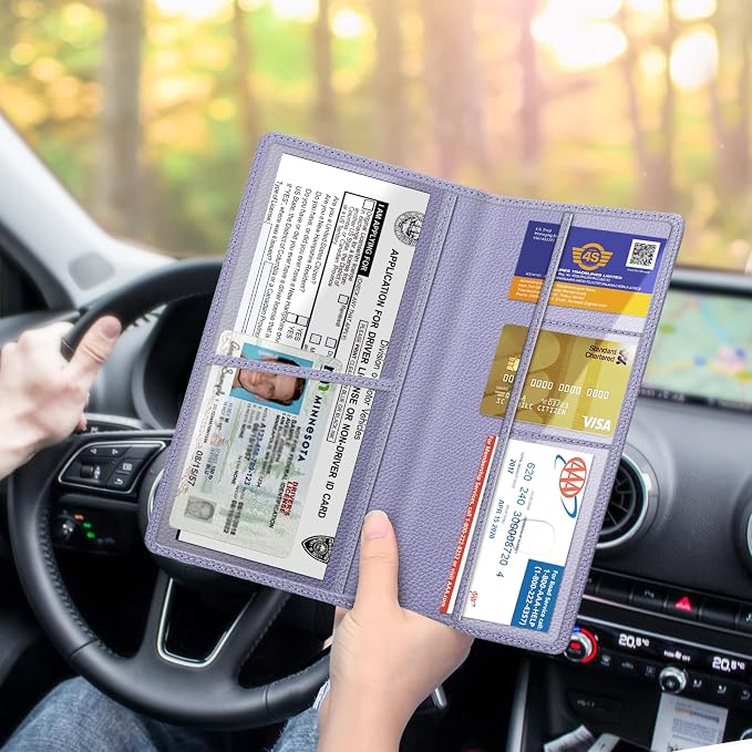 FINPAC Car Registration and Insurance Card Holder, Vehicle Glove Box Card - Image 5