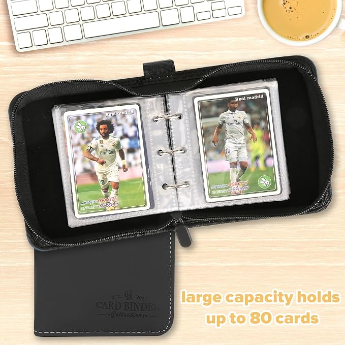 Trading Card Binder, Card Collection Binder Album Folder - Image 6