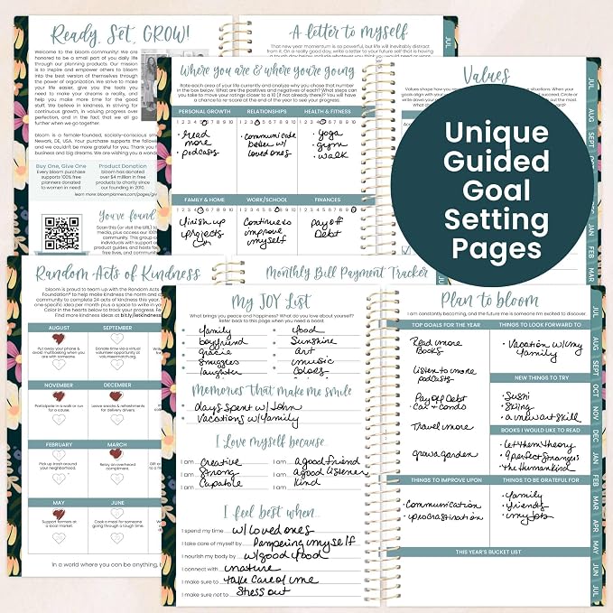 bloom daily planners 2026-2027 Academic Year Pocket Planner 13 Months - Image 4