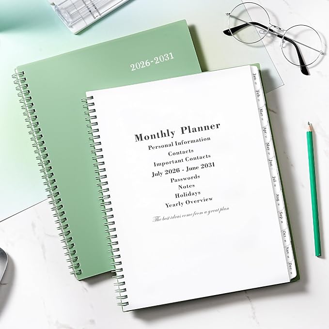 2026-2031 Monthly Planner/Monthly Calendar - Image 2