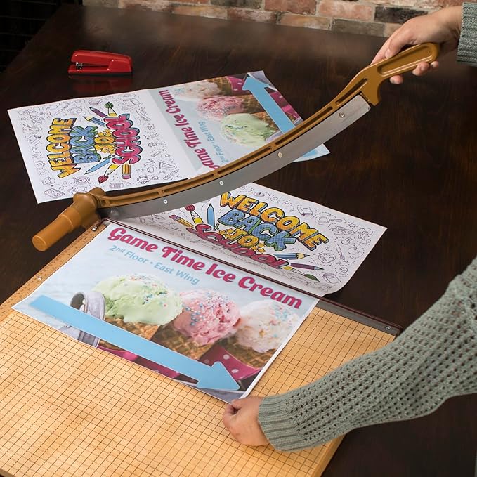 Swingline Paper Trimmer, Guillotine Paper Cutter, 24" Cut Length, 15 Sheet Capacity, ClassicCut Ingento (1162)-DeskLoop Office