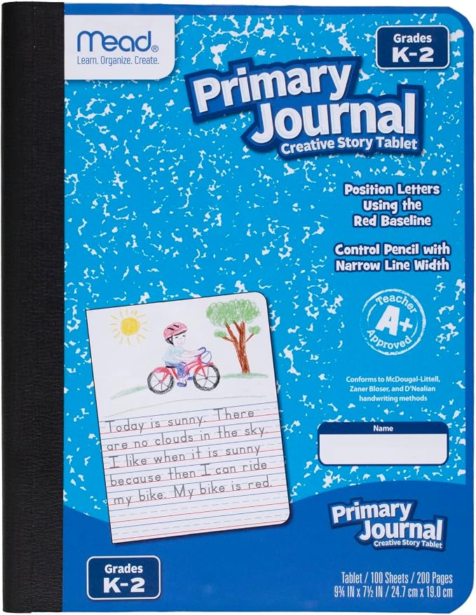Mead Primary Journal Creative Story Tablet Composition Notebook, 7.5" x 9.75" - Image 2