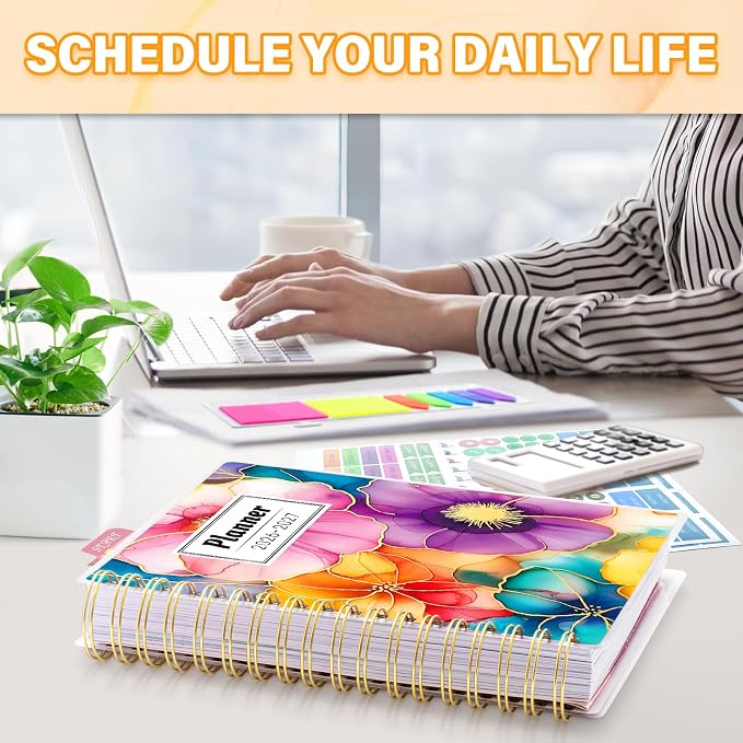 Planner 2026-2027, Large 18 Months Academic Daily Weekly Monthly Planner Yearly - Image 3