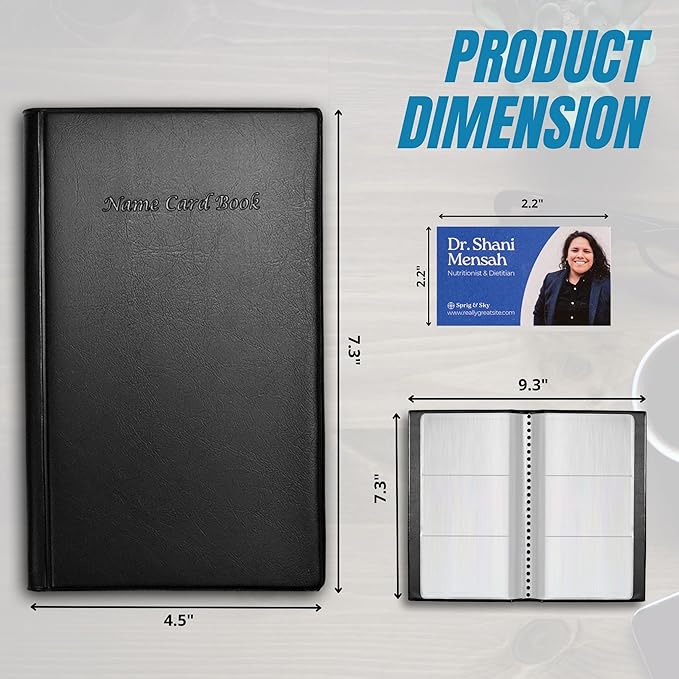 Ring Binder Depot Professional Business Card Holder/Book - Image 2