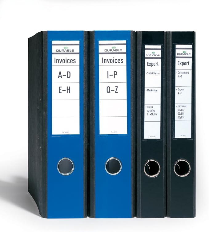 Durable Ordofix Self-Adhesive Spine Labels - Image 5
