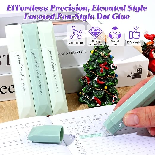4Pcs Double Sided Tape Pens, 2025 New Multipurpose Double Sided Tape Roller - Image 2