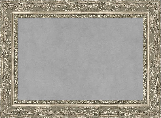 Amanti Art Silver Framed Magnetic Board 16x22 Small Vision Board by AmantiArt