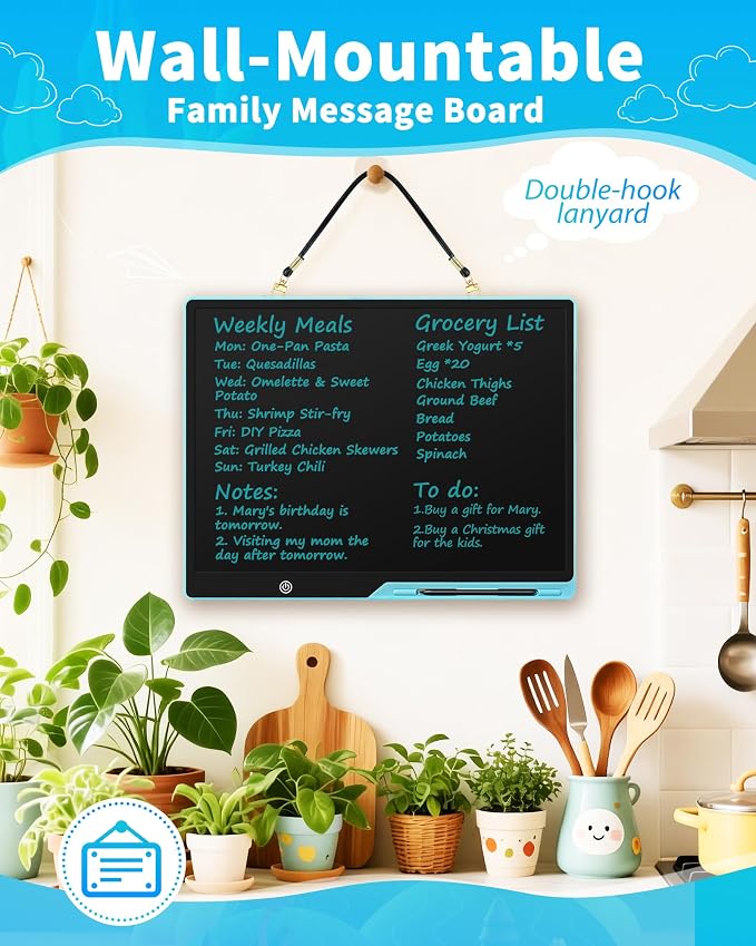 20 Inch LCD Writing Tablet for Kids, Extra-Large Drawing Tablet for Adults - Image 4