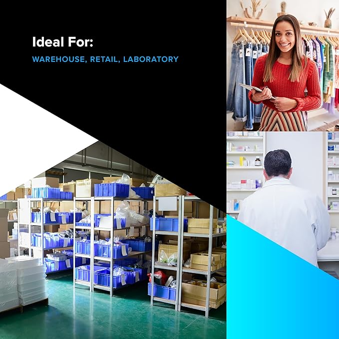 ZEBRA ZD621 Thermal Shipping Label Printer 4"| 203 DPI | No Ink Required | 4x6 | Wireless, USB, Serial, Ethernet, Tap to Print NFC | Color LCD | 2 Year Warranty | UPS/USPS/FedEx | Thermal Transfer-DeskLoop Office