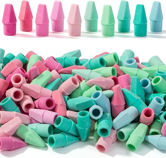 Mr. Pen- Pencil Erasers Toppers, 500 Pack, Latex Free, No Smudge | Mr Pen by MrPen