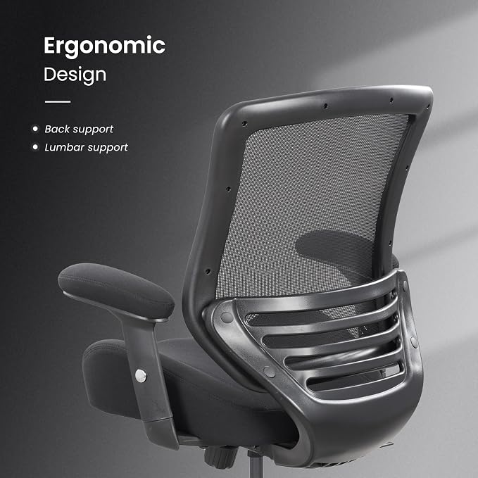 BOLISS 400lbs Office Chair Mesh Ergonomic Super Soft Thick and Wide Cushion - Image 5