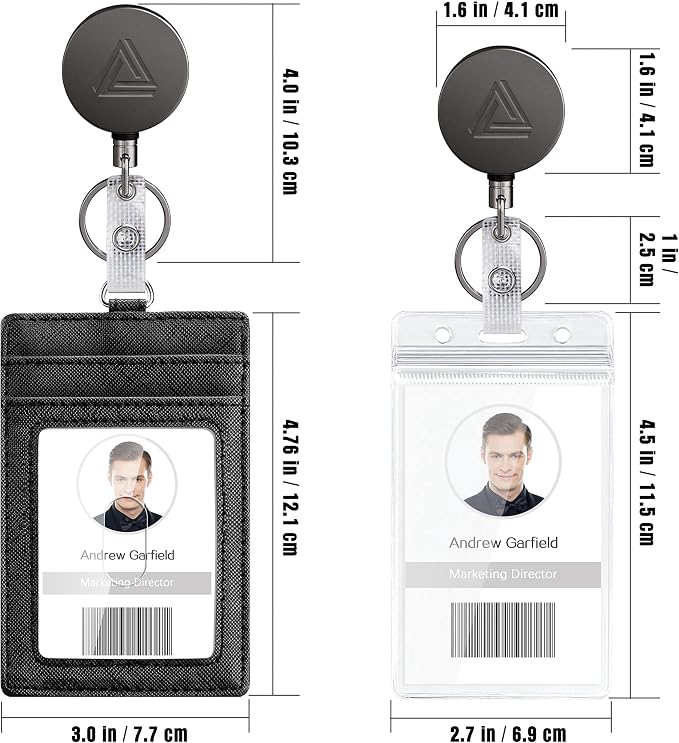 Heavy Duty Metal Retractable Badge Holder Reel - Image 5
