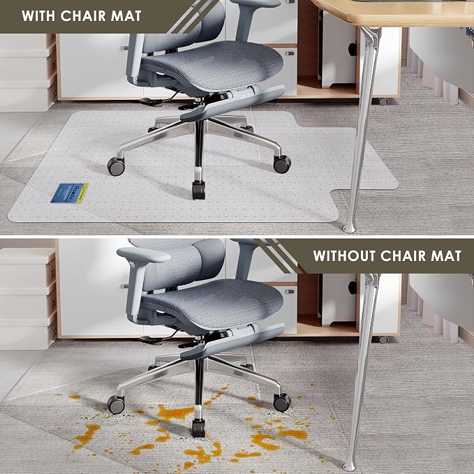 Azadx Heavy Duty Office Chair Mat - Image 6